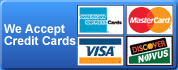 Locksmith Allentown accepts all major credit cards